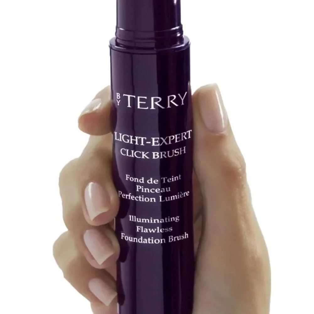 By Terry Light-Expert Click Brush 0.65 oz #1 Rosy Light NIB